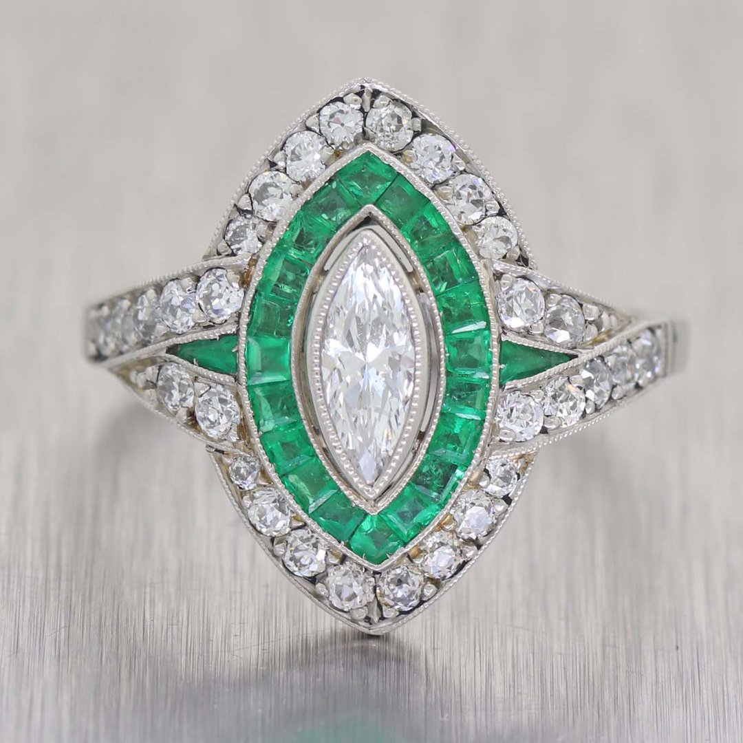 Antique Art Deco Jewelry Example